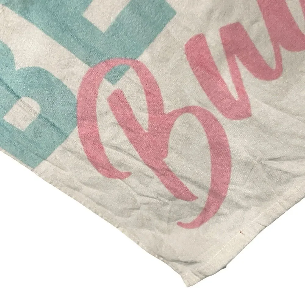 Disney Beach Towel 29x59 Mickey‎ Minnie Pluto Daisy Donald Goofy Buddies Cotton
